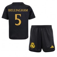 Koszulka piłkarska Real Madrid Jude Bellingham #5 Strój Trzeci dla dzieci 2023-24 tanio Krótki Rękaw (+ Krótkie spodenki)